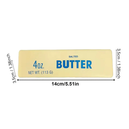 Squishy Elastic Butter Stick Fidget Toy Cheese Shape Stress Relief